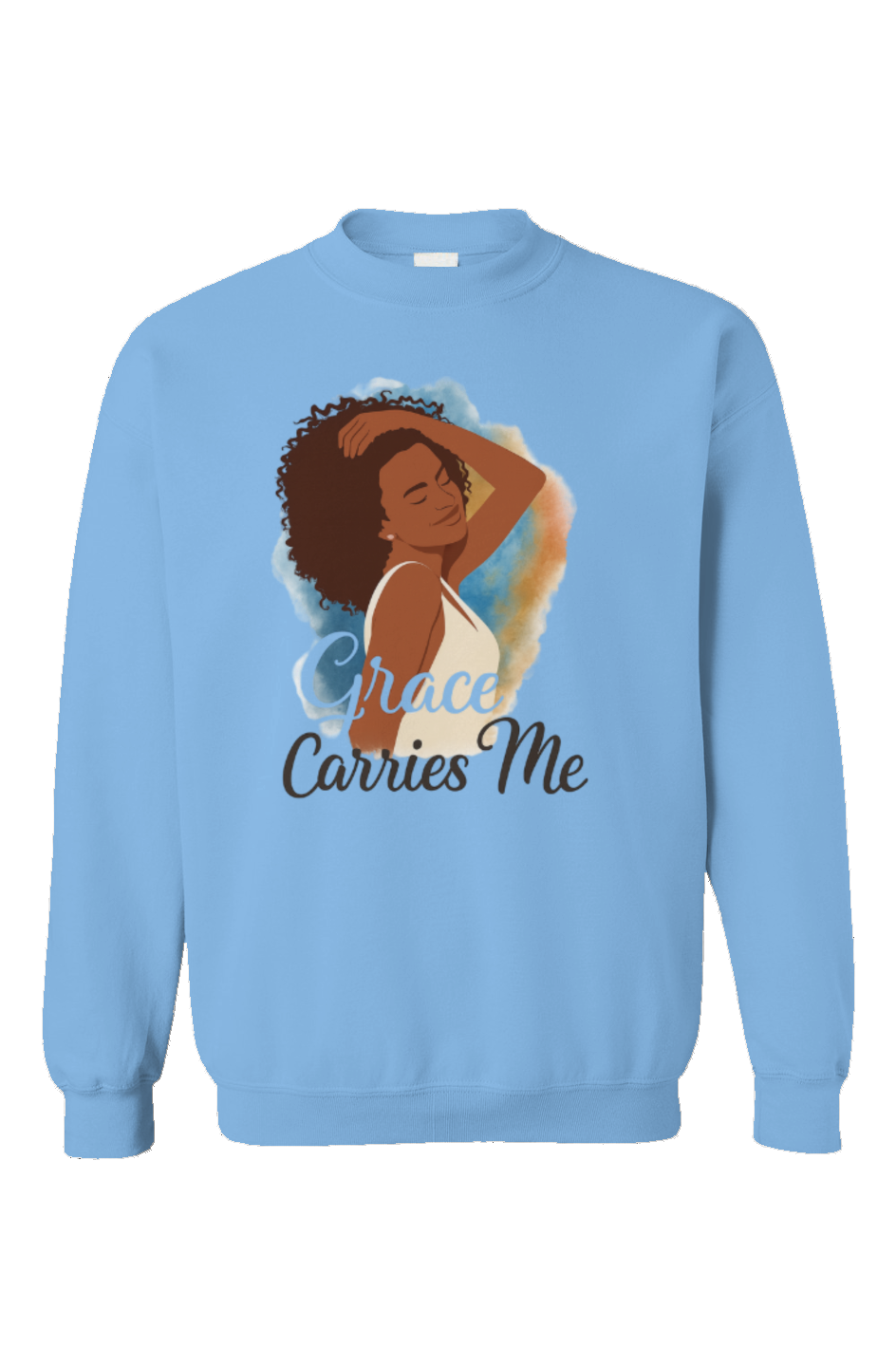 Grace Carries Me – Crewneck Sweatshirt Flow Editio