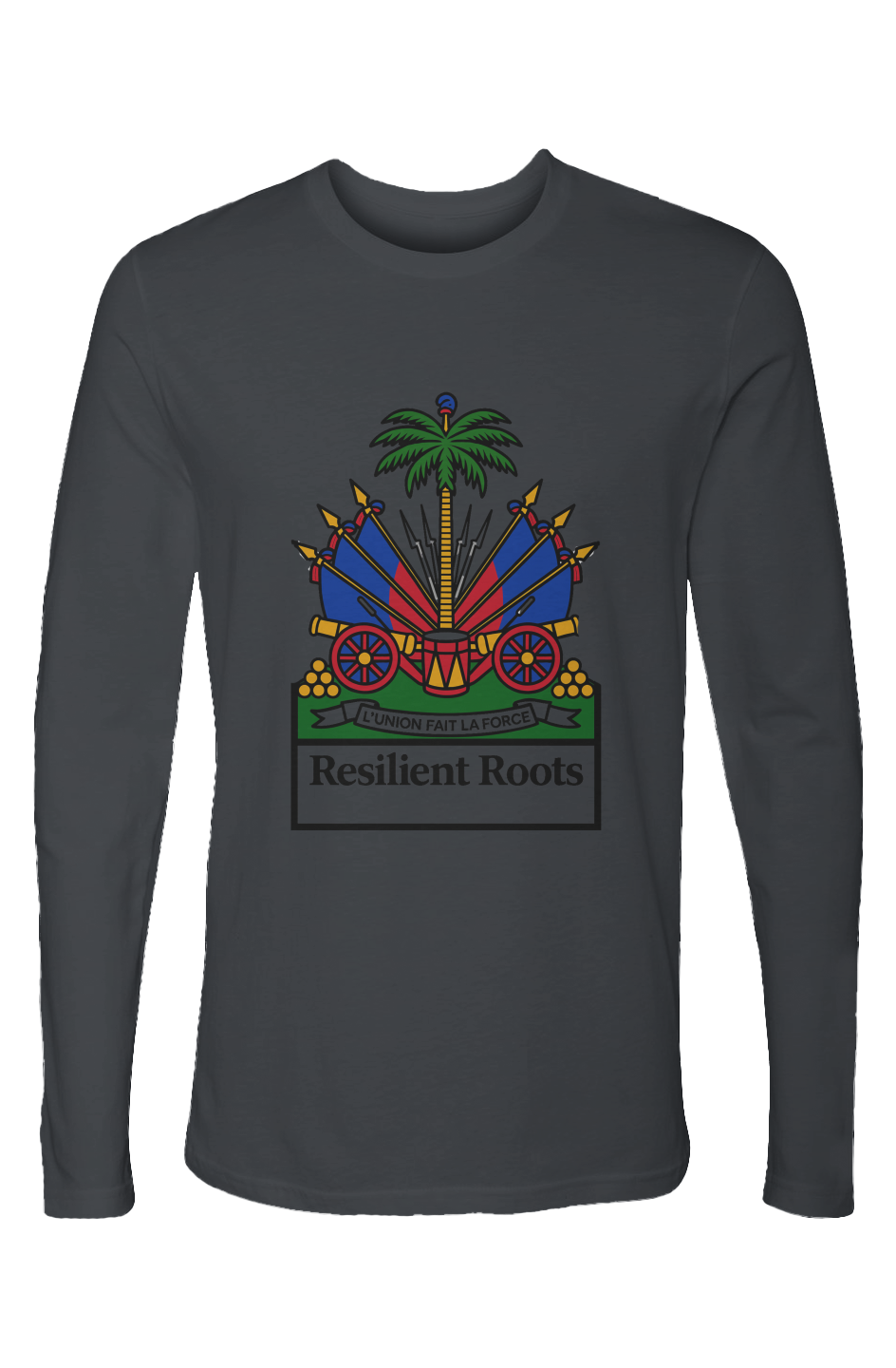 Everyday Strength – Cotton Long Sleeve Crew (Midni