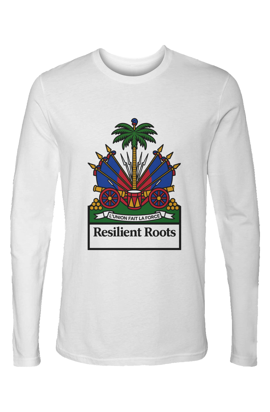 Everyday Strength – Cotton Long Sleeve Crew (White