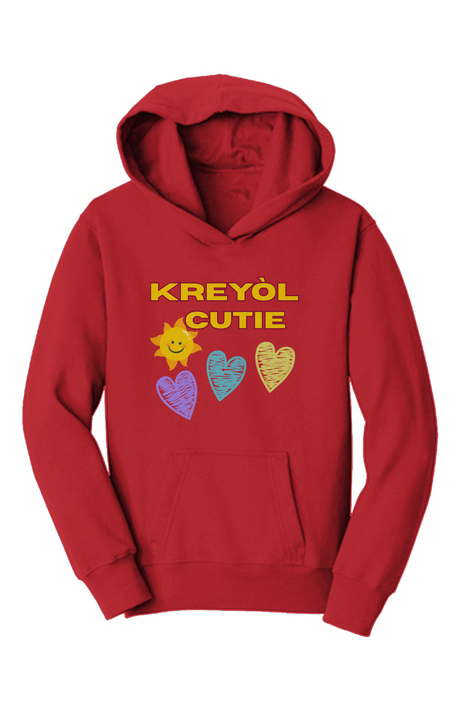 Kreyol Cutie – Youth Fleece Pullover Sweatshirt