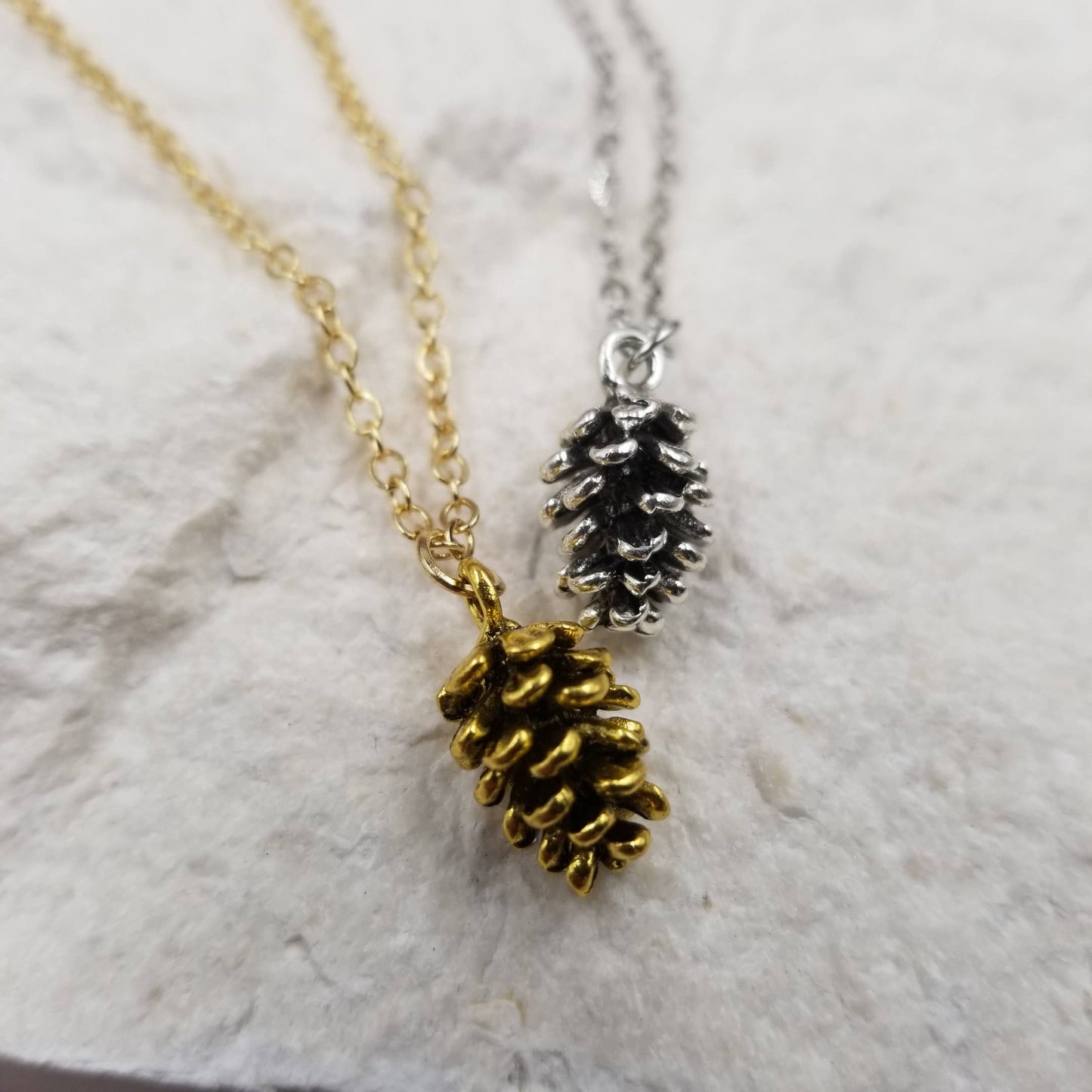Cone Necklace - Rooted in Grace (Gold & Silver)