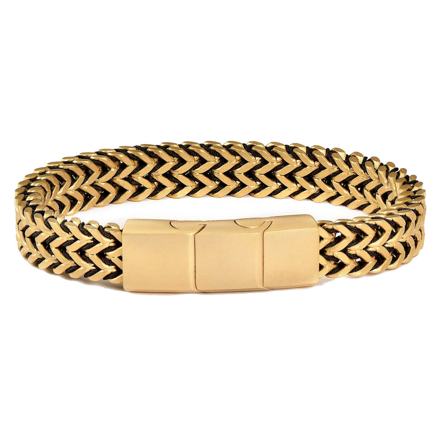 Men's Crucible Matte Finish Stainless Steel Bracelet