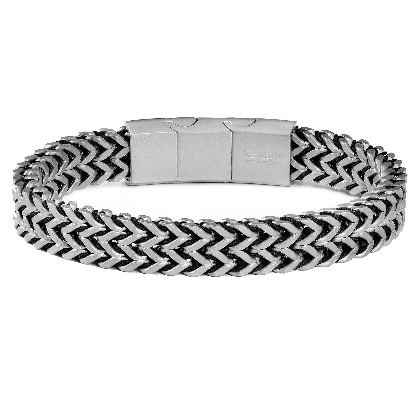 Men's Crucible Matte Finish Stainless Steel Bracelet