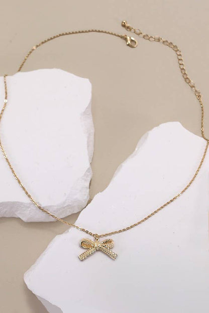 COLLIER À NOEUD - Women Pendant Necklace