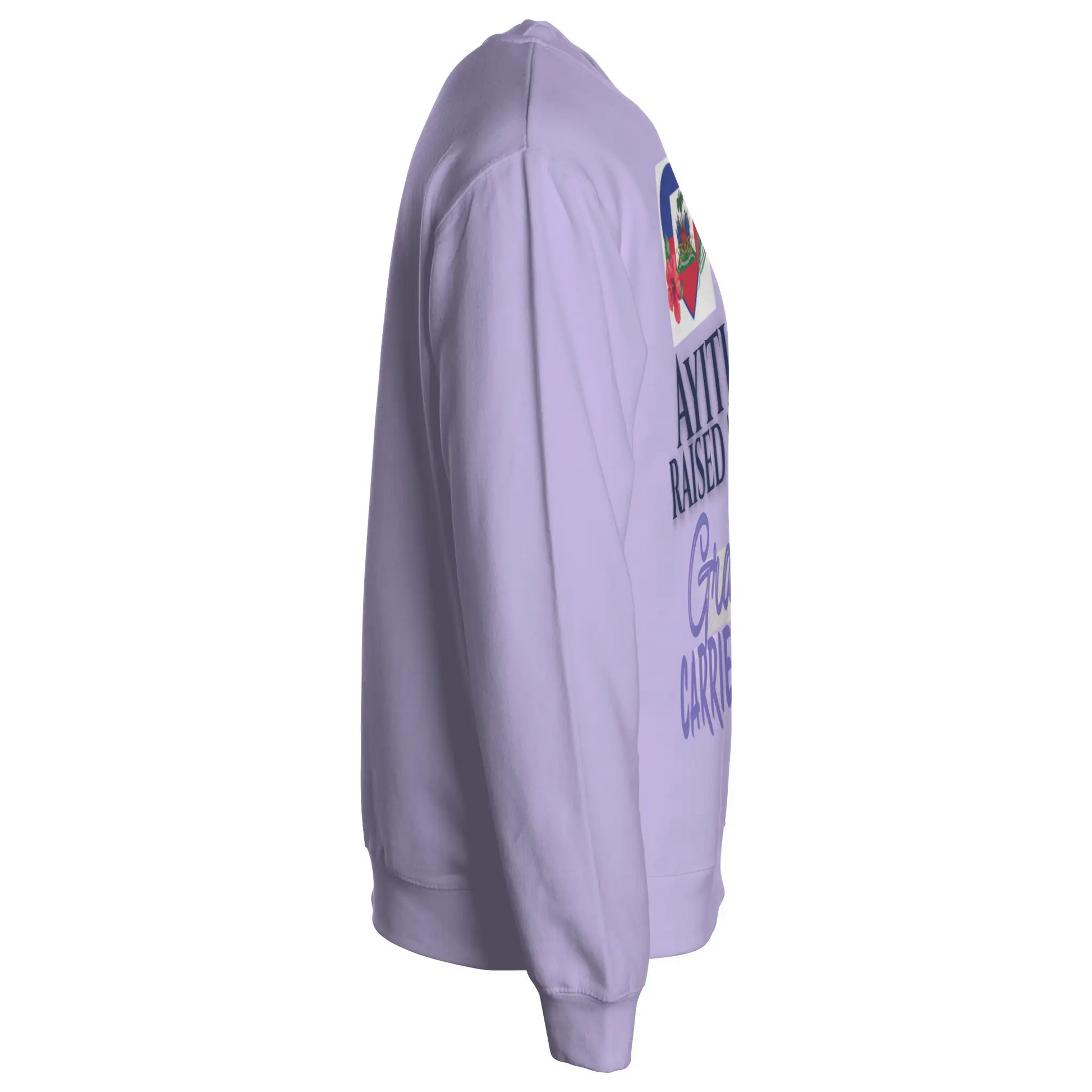 Ayiti Raised Me – Midweight Sweatshirt (Lavender)