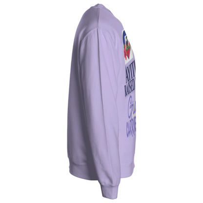 Ayiti Raised Me – Midweight Sweatshirt (Lavender)