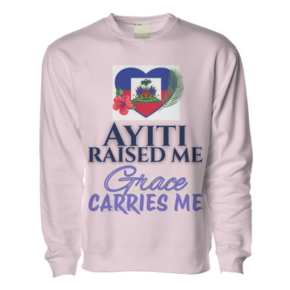 Independent Mid Weight Sweatshirt (Light-Pink)