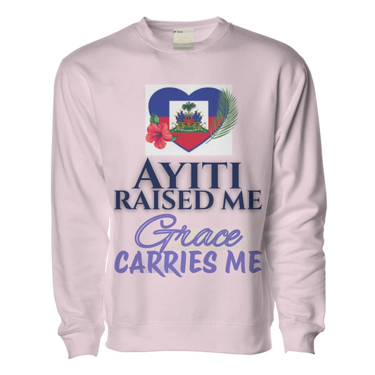 Independent Mid Weight Sweatshirt (Light-Pink)