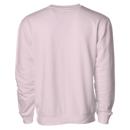 Independent Mid Weight Sweatshirt (Light-Pink)