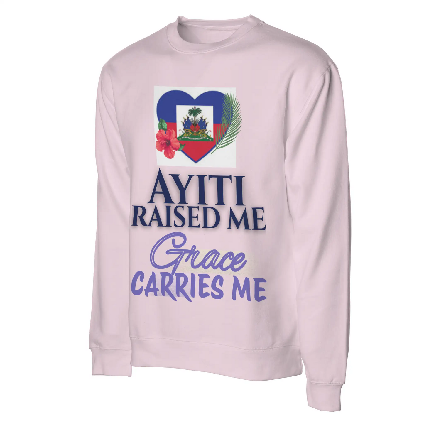 Independent Mid Weight Sweatshirt (Light-Pink)