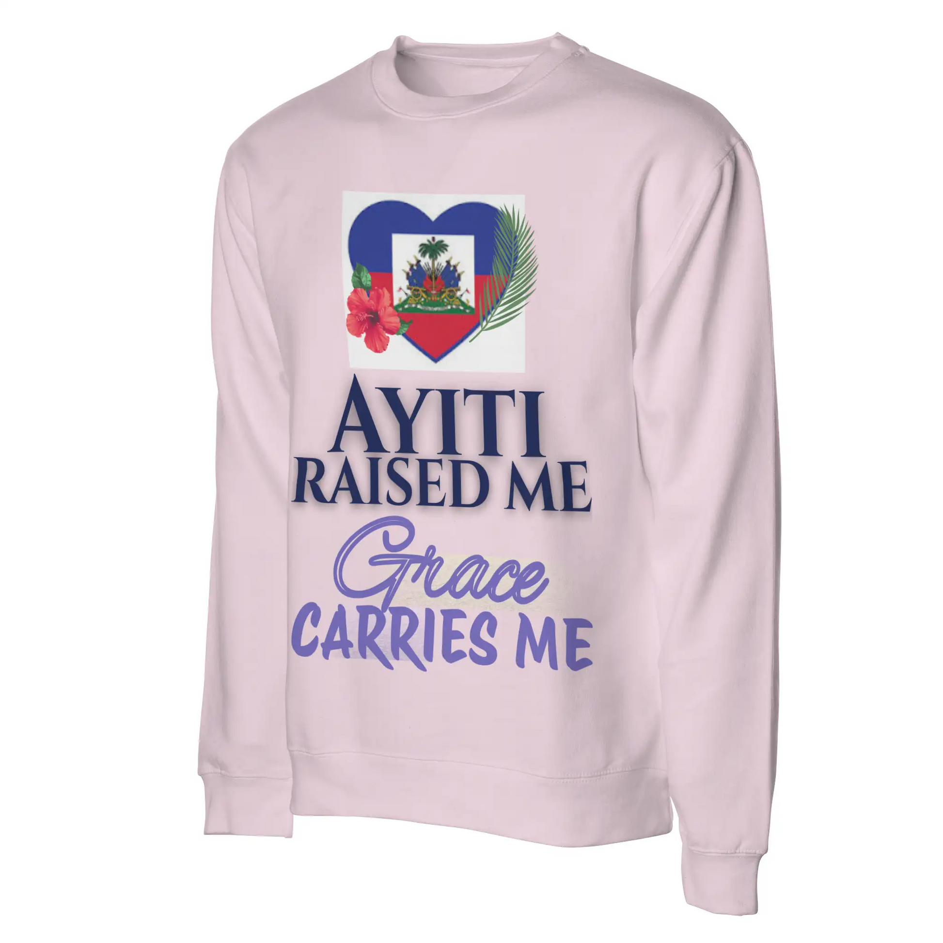 Independent Mid Weight Sweatshirt (Light-Pink)