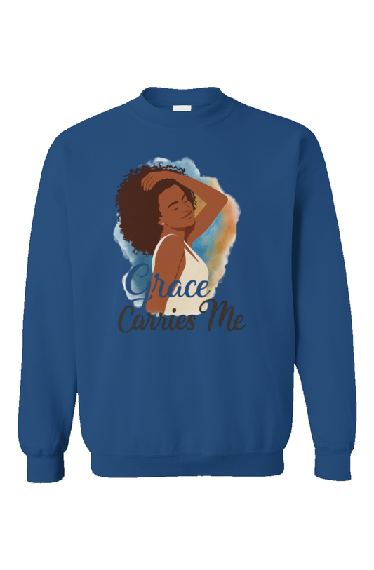 Grace Carries Me – Crewneck Sweatshirt Flow Editio