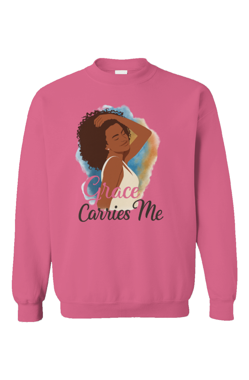 Grace Carries Me – Crewneck Sweatshirt Flow Editio