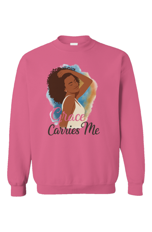 Grace Carries Me – Crewneck Sweatshirt Flow Editio
