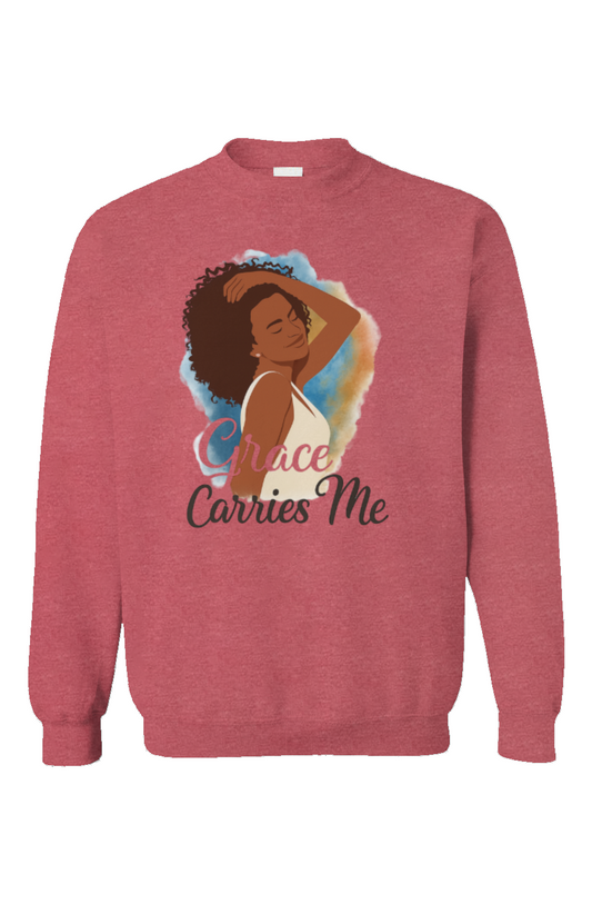 Grace Carries Me – Crewneck Sweatshirt Flow Editio