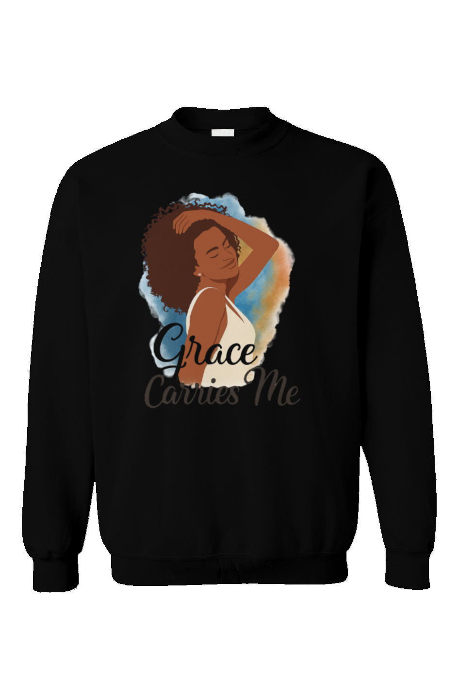 Grace Carries Me – Crewneck Sweatshirt Flow Editio