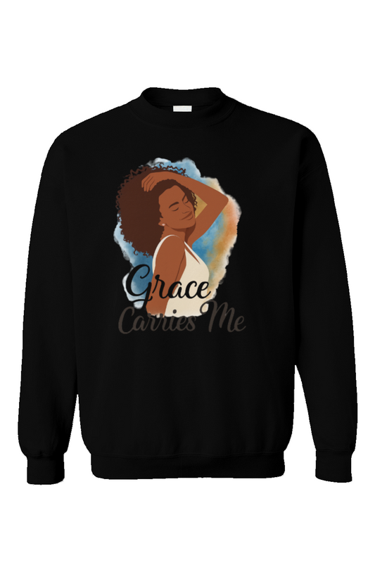 Grace Carries Me – Crewneck Sweatshirt Flow Editio
