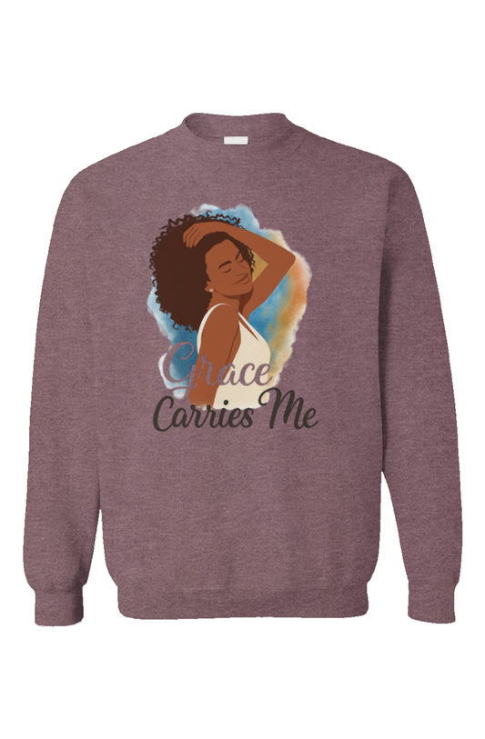 Grace Carries Me – Crewneck Sweatshirt Flow Editio