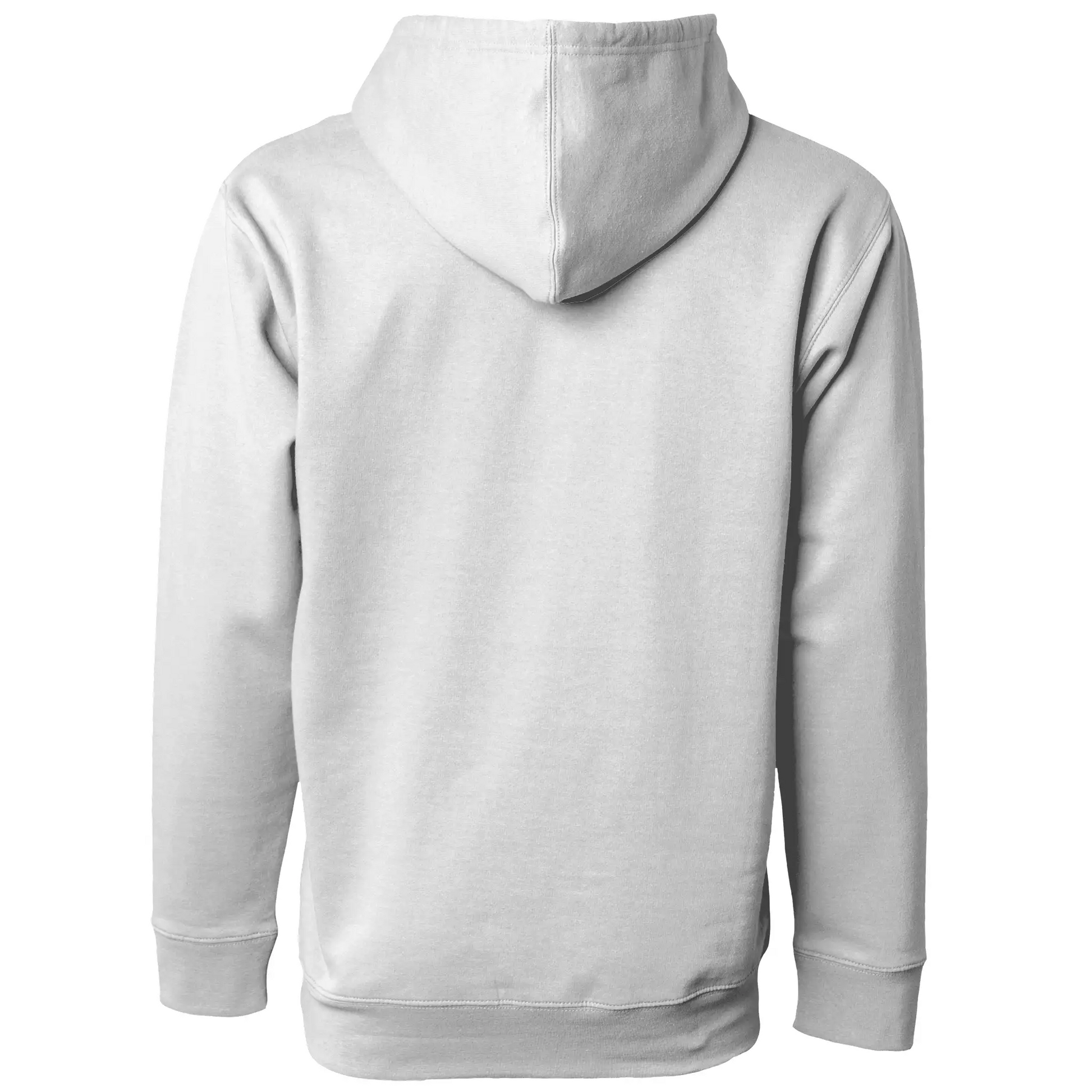 Courage Carries Me – Portrait Hoodie (White)