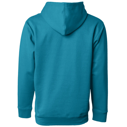 Courage Carries Me – Portrait Hoodie (Antique Sapp