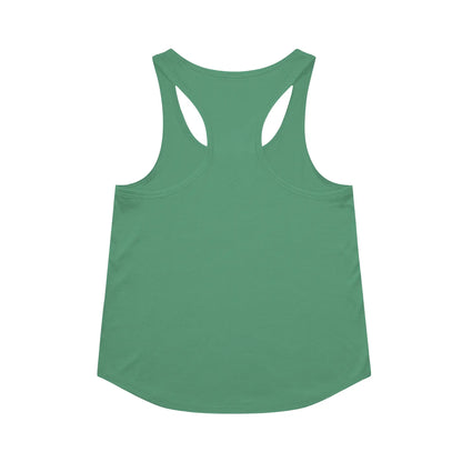 Ayiti nan ke mwen – Flowy Racerback Tank (Kelly gr