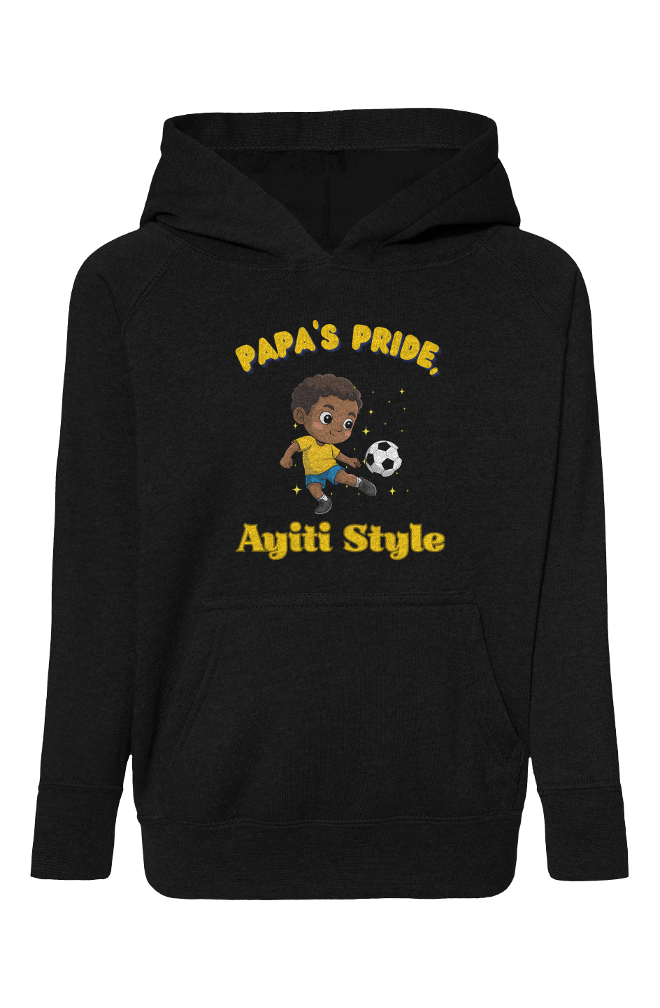 Blend Raglan Hooded Sweatshirt