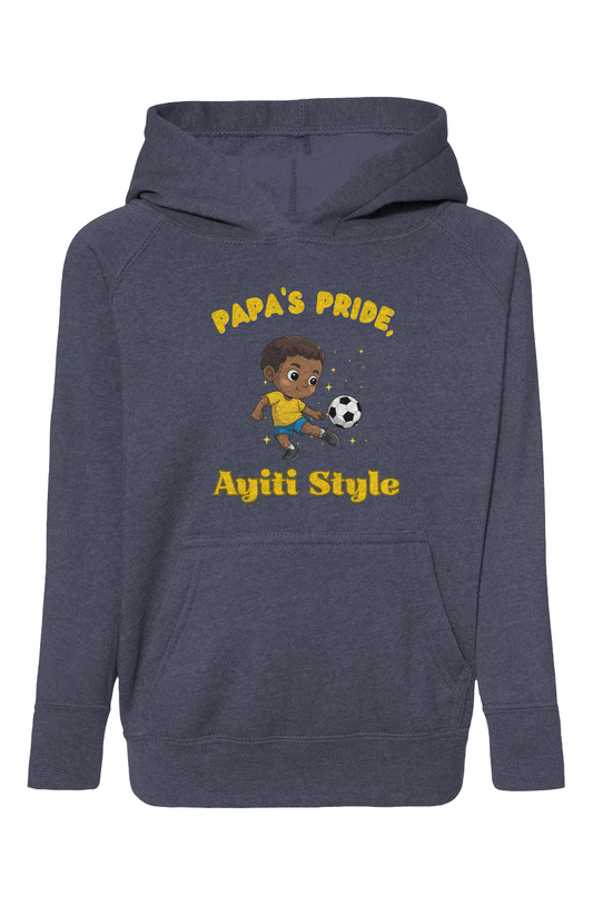 Blend Raglan Hooded Sweatshirt