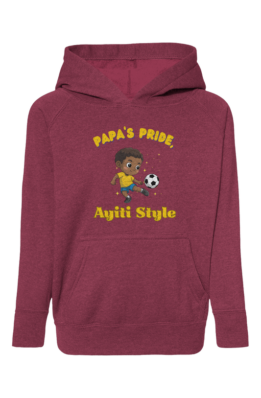 Blend Raglan Hooded Sweatshirt