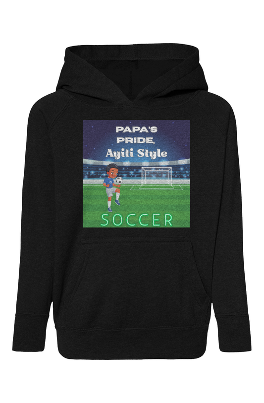 Blend Raglan Hooded Sweatshirt