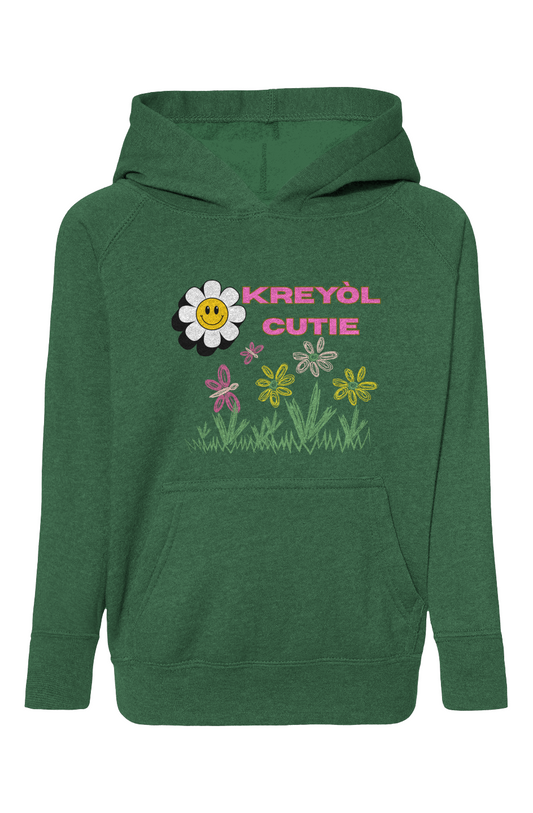 Blend Raglan Hooded Sweatshirt