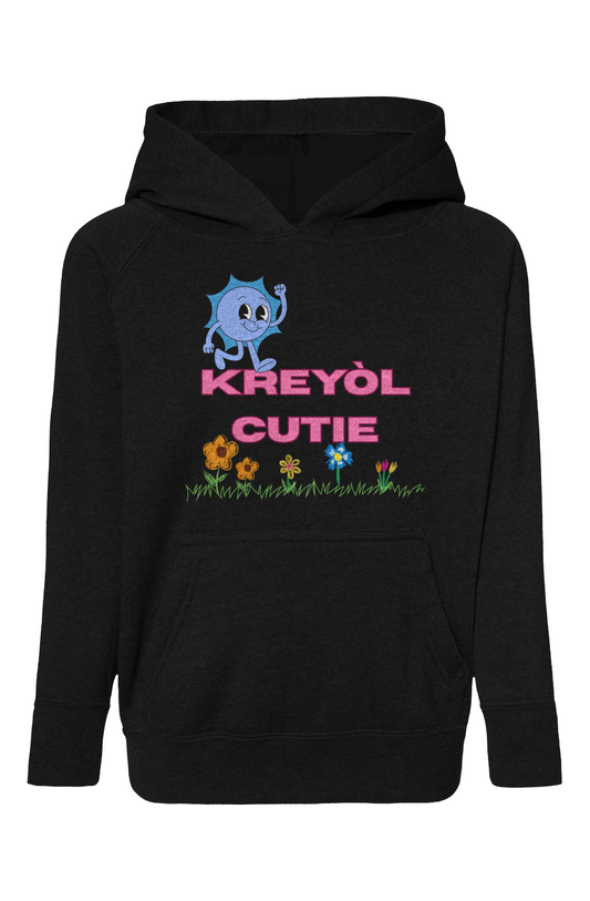 Blend Raglan Hooded Sweatshirt