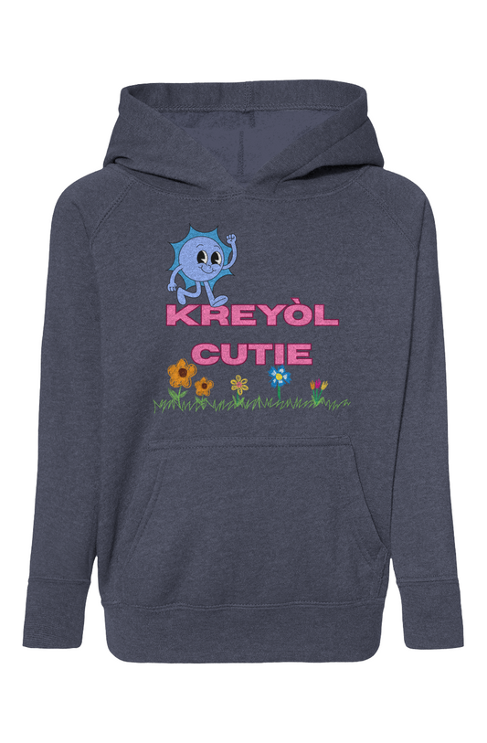 Blend Raglan Hooded Sweatshirt