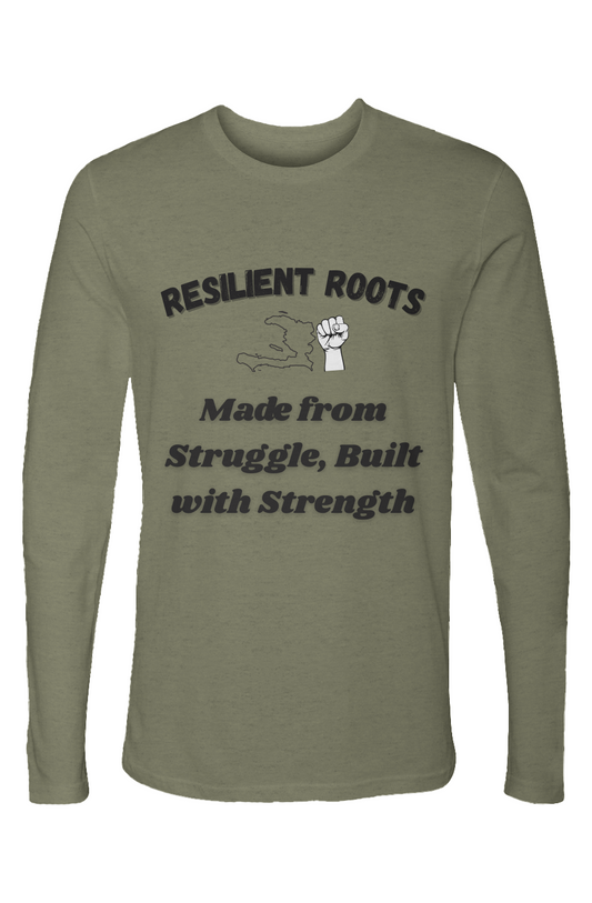 Everyday Strength – Cotton Long Sleeve Crew (Milit