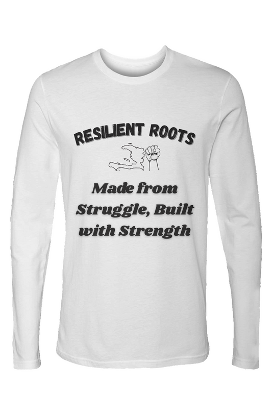 Everyday Strength – Cotton Long Sleeve Crew (White