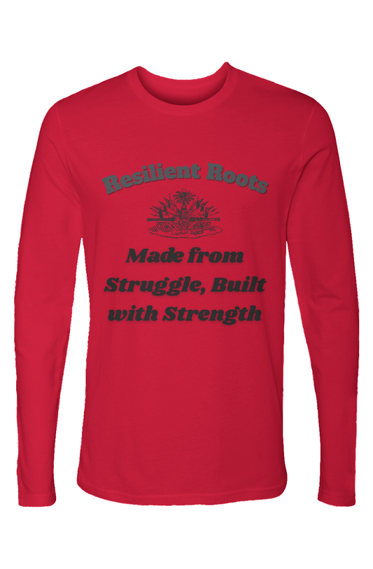 Everyday Strength – Cotton Long Sleeve Crew (Red)