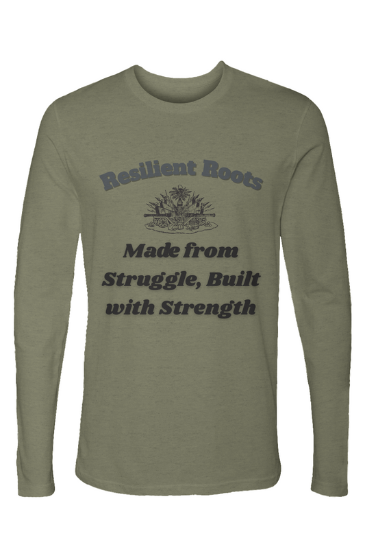 Everyday Strength – Cotton Long Sleeve Crew (Milit