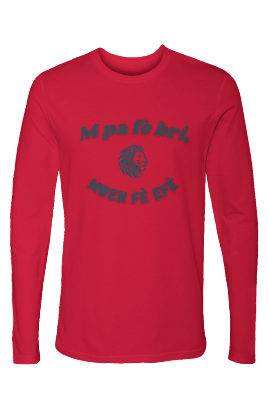 Everyday Strength – Cotton Long Sleeve Crew (Red)