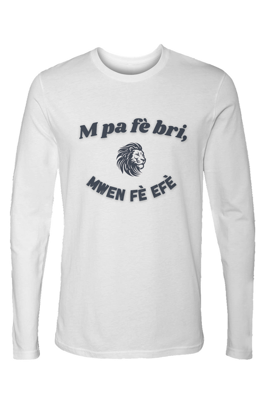 Everyday Strength – Cotton Long Sleeve Crew (White