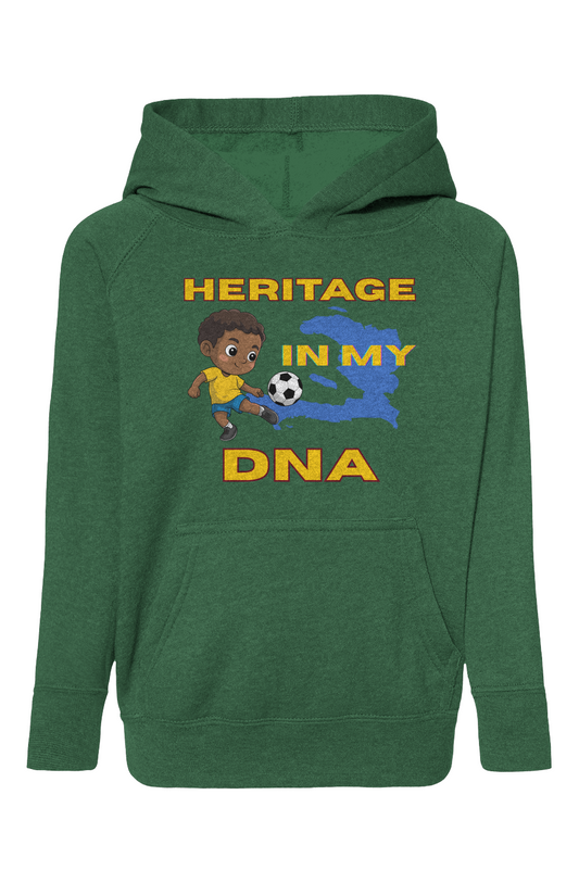 HERITAGE IN MY DNA – Kids Raglan Hoodie