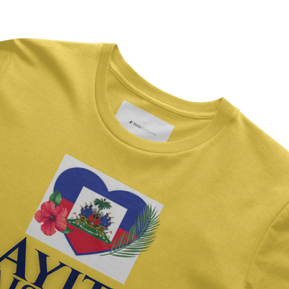 Ayiti Raised Me – Unisex Jersey Tee  (Yellow)