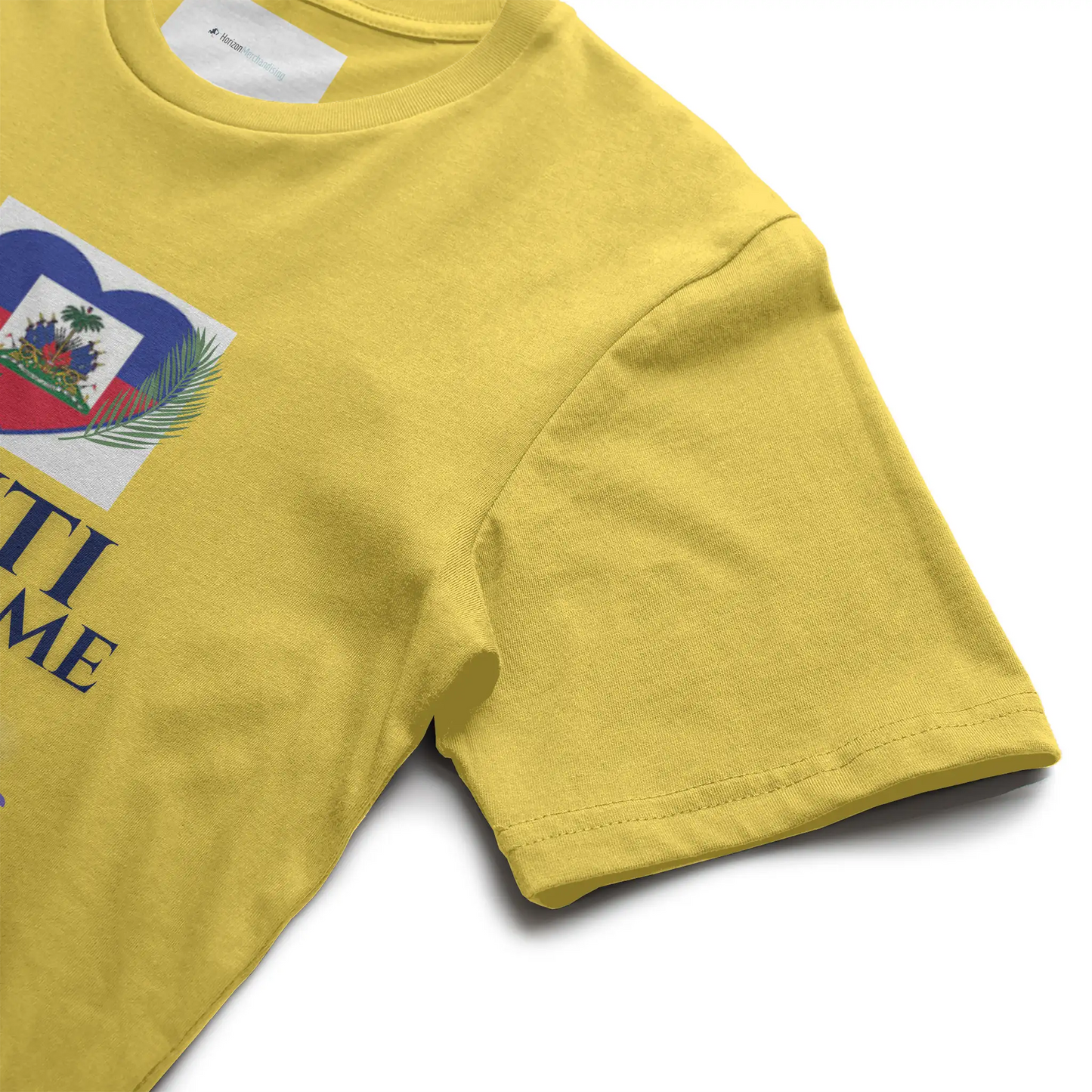 Ayiti Raised Me – Unisex Jersey Tee  (Yellow)