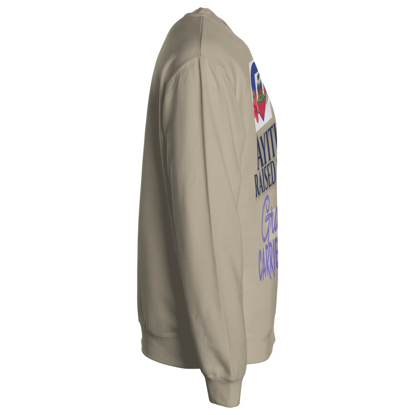 Ayiti Raised Me – Midweight Sweatshirt (Sandstone)