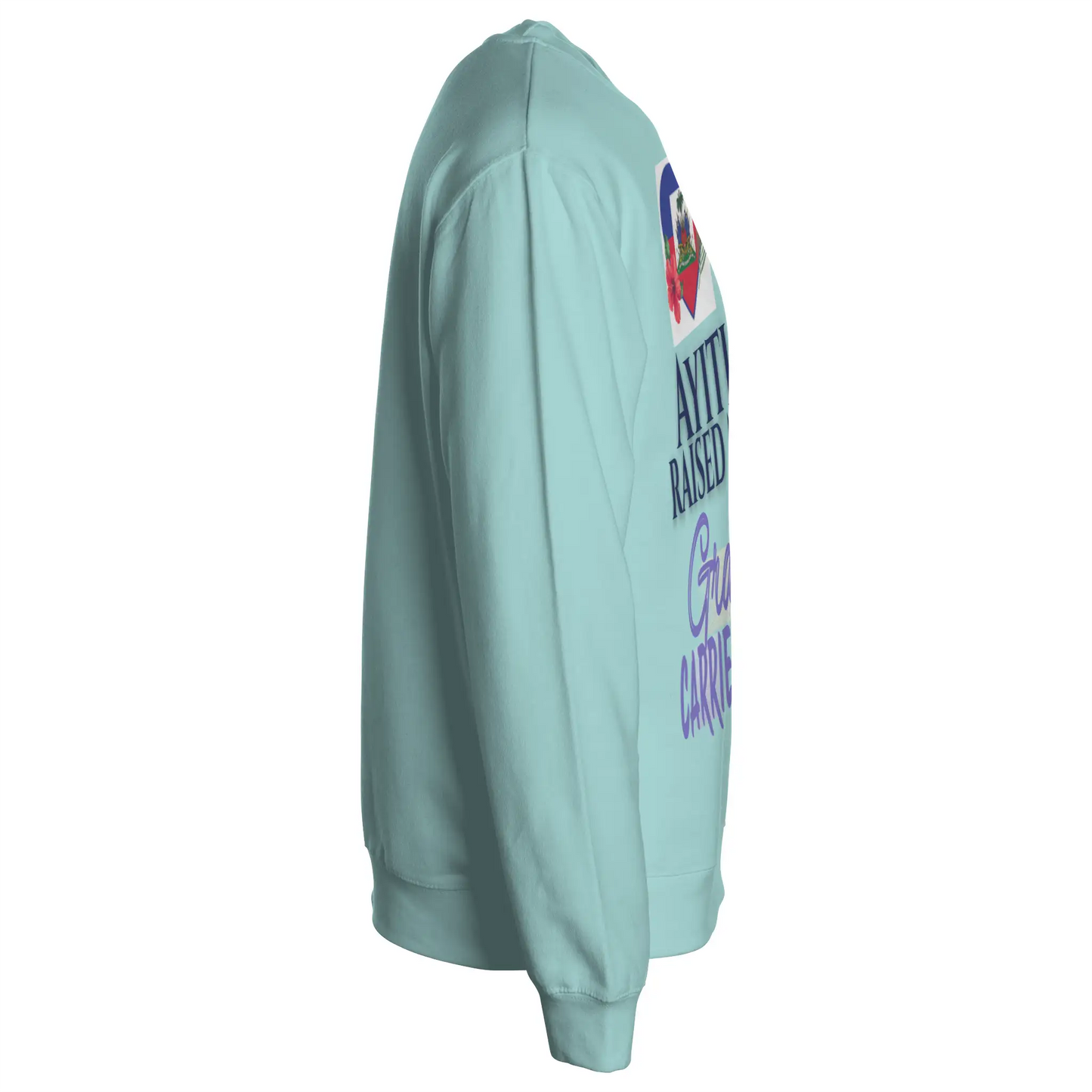 Ayiti Raised Me – Midweight Sweatshirt (Mint)
