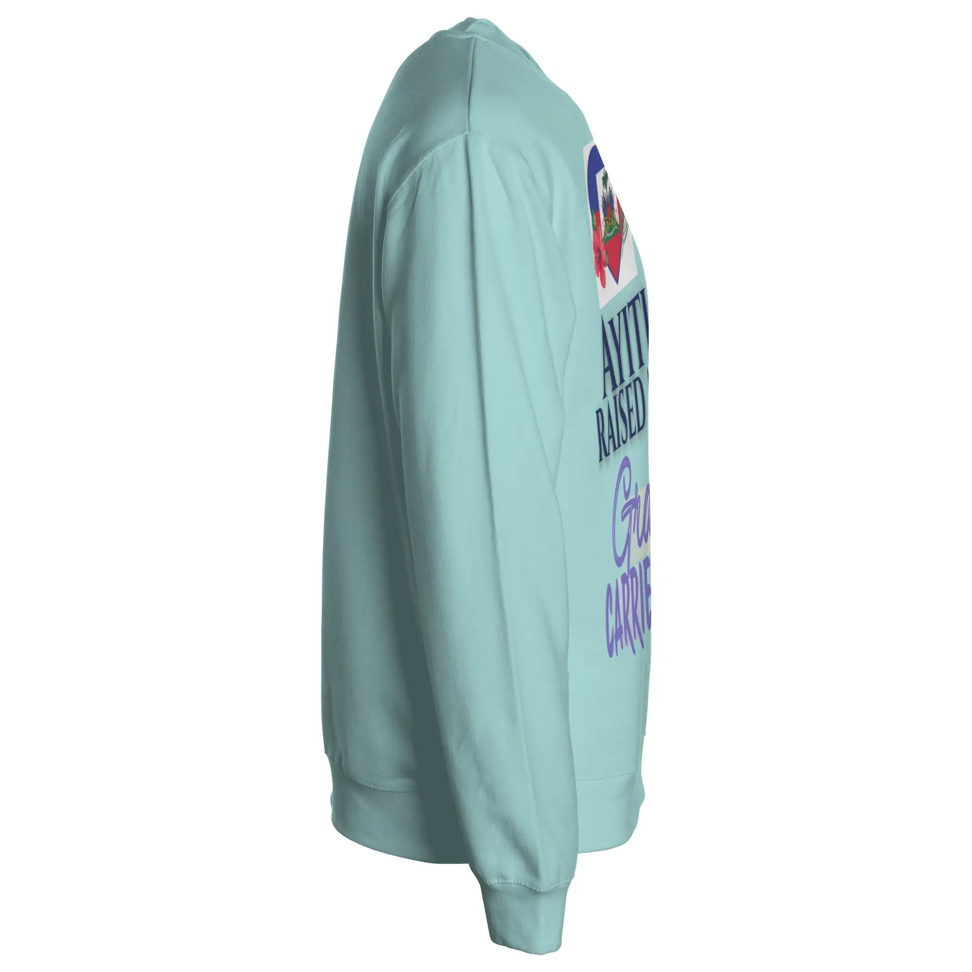 Ayiti Raised Me – Midweight Sweatshirt (Mint)