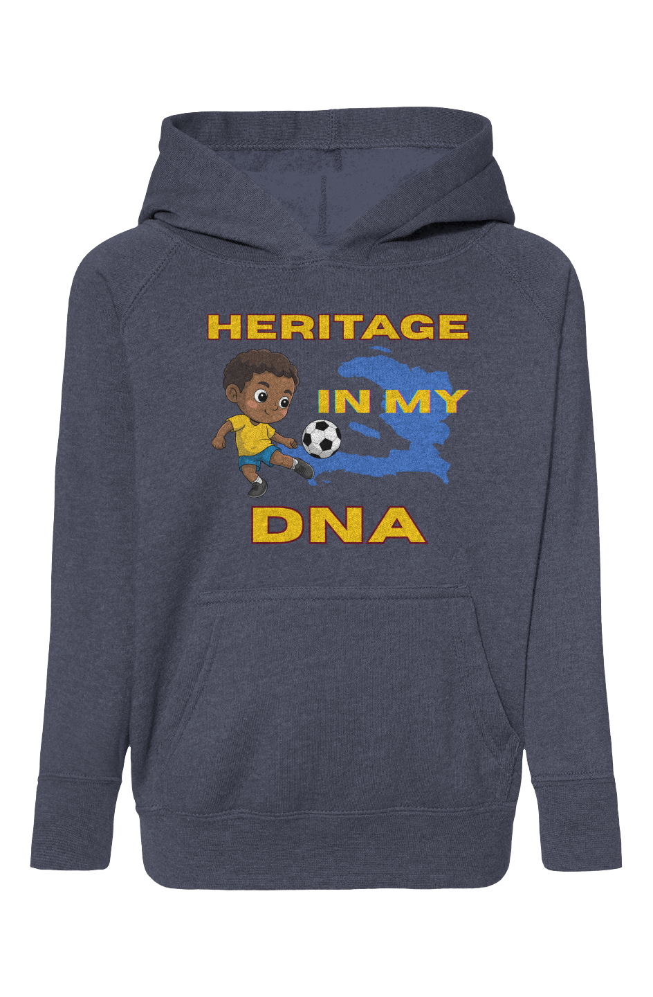 Blend Raglan Hooded Sweatshirt
