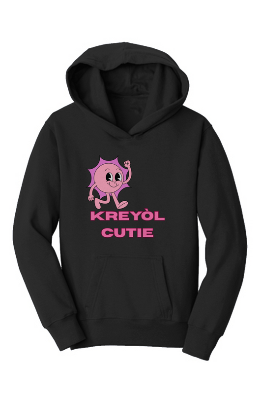 Kreyol Cutie – Youth Fleece Pullover Sweatshirt
