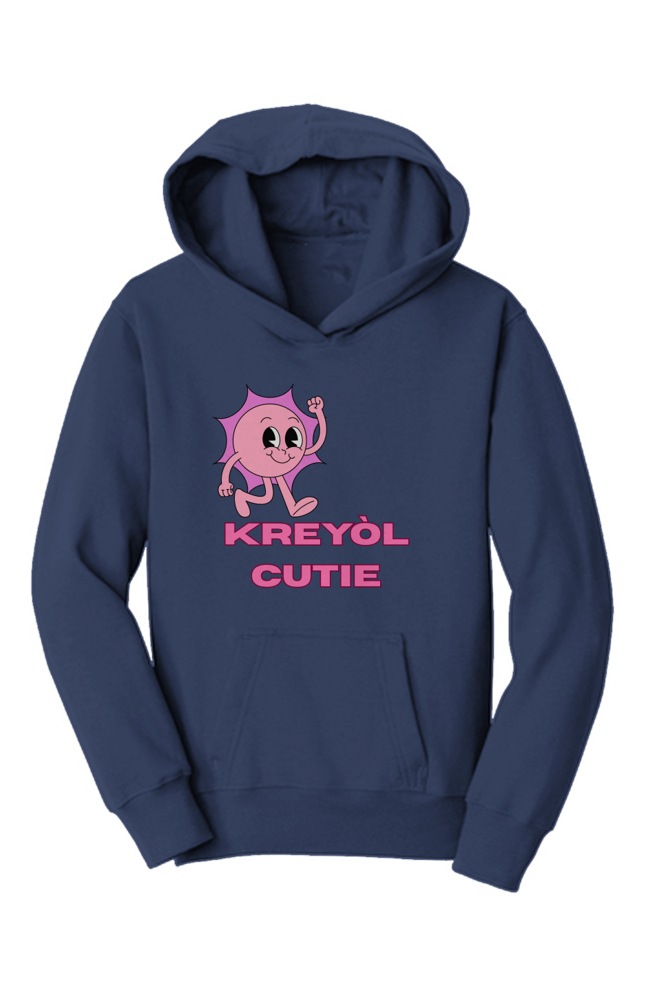 Kreyol Cutie – Youth Fleece Pullover Sweatshirt