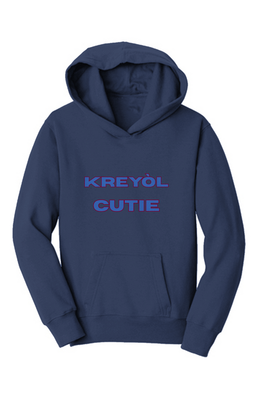 Kreyol Cutie – Youth Fleece Pullover Sweatshirt