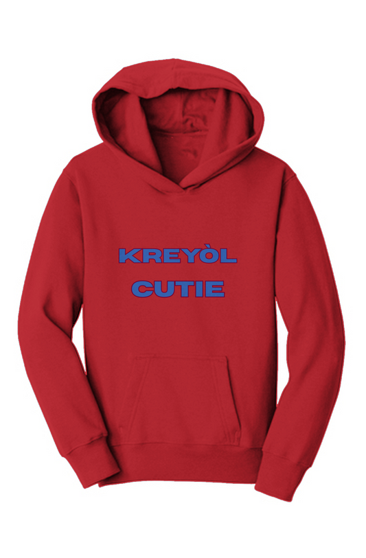 Kreyol Cutie – Youth Fleece Pullover Sweatshirt