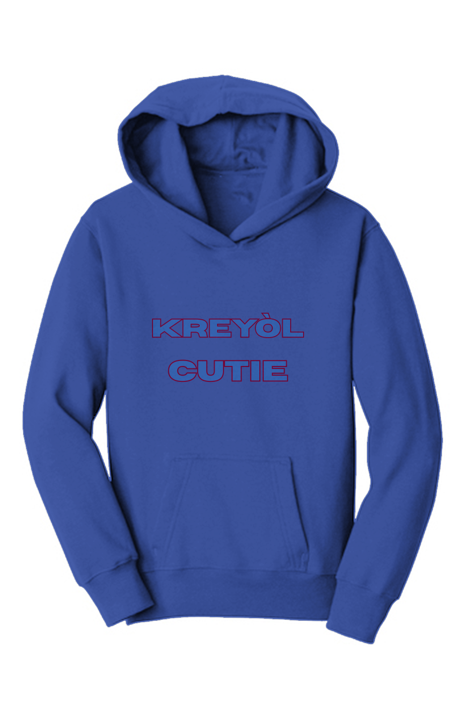 Kreyol Cutie – Youth Fleece Pullover Sweatshirt
